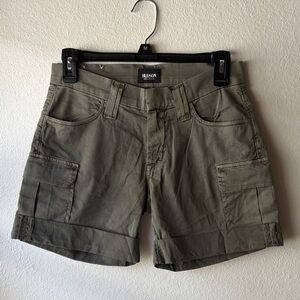 Hudson Jeans Women’s Green Cargo Shorts